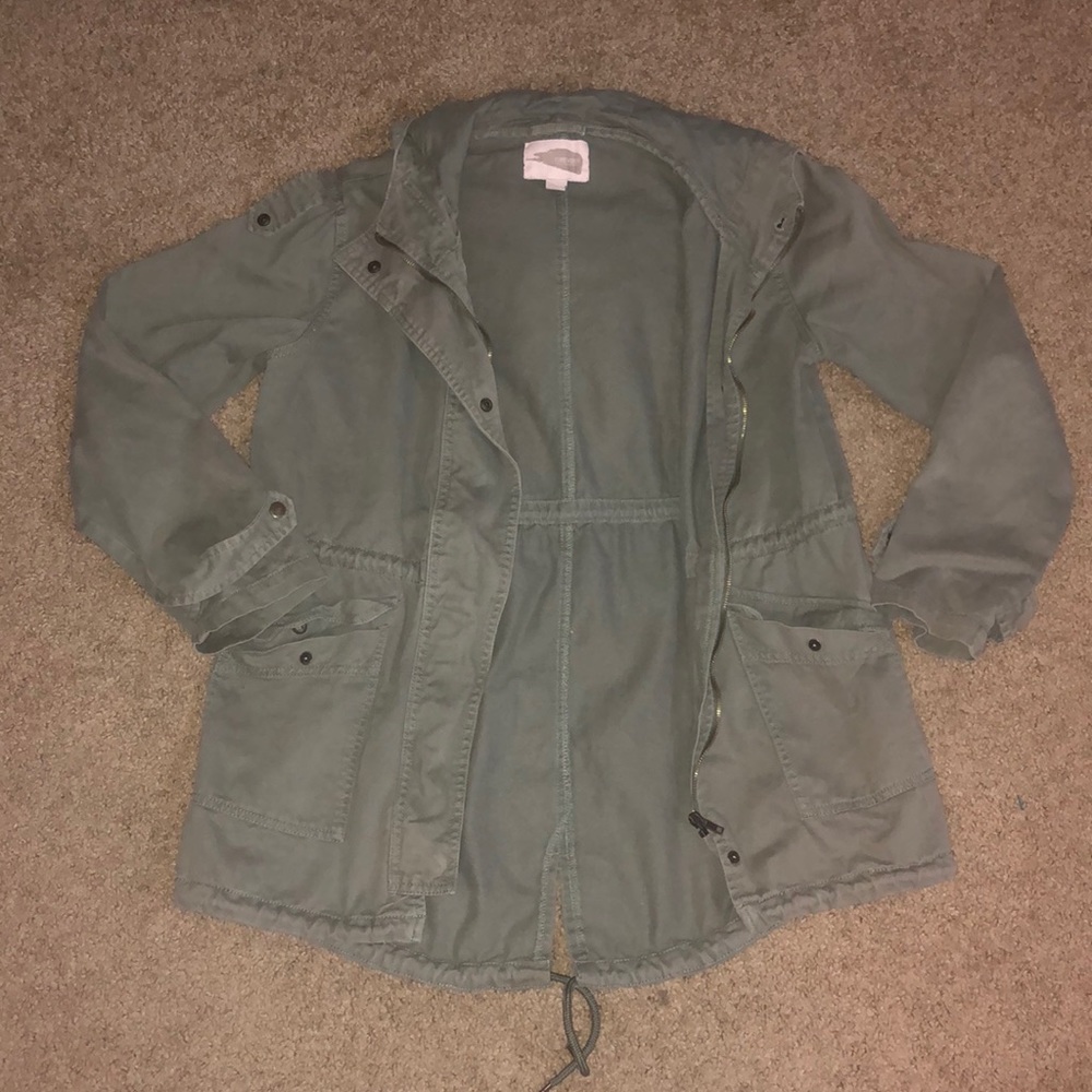 Hunter Green Utility Jacket (Medium)